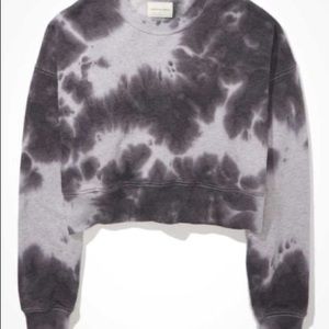 AE crop crew neck fleece